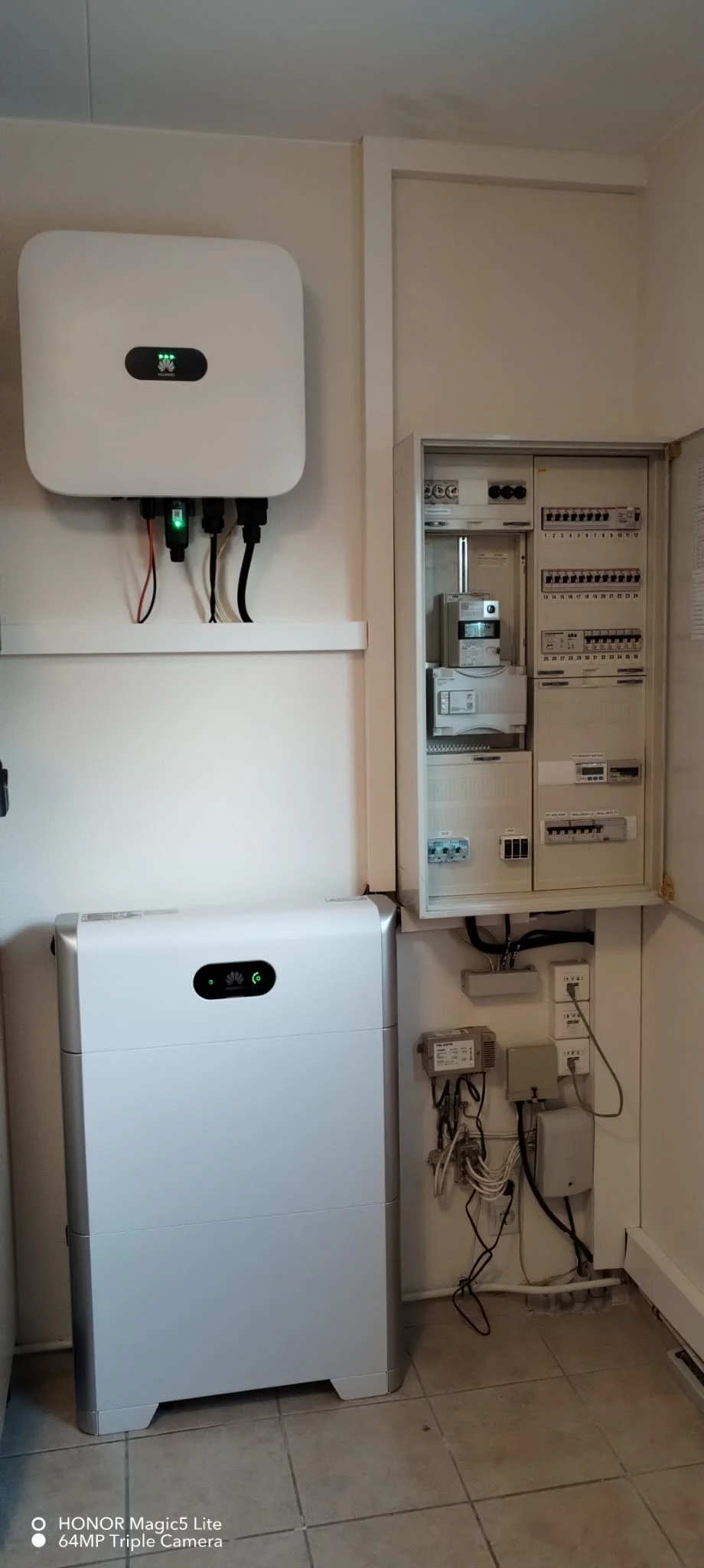 Solaranlage mit Speicher